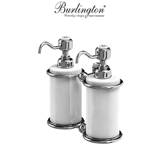 Burlington Traditional Double Liquid Soap Dispenser