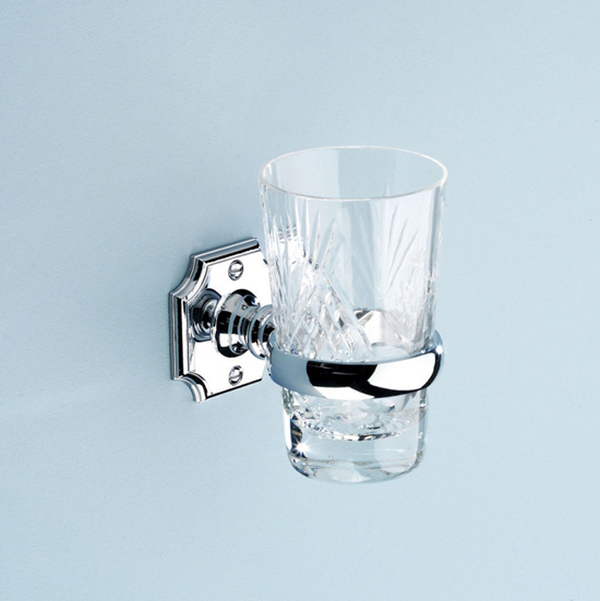 Silverdale Traditional Tumbler holder and Glass Tumbler